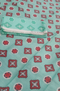 Digital printed unstitched 2-piece collection light sea green
