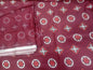 Digital printed unstitched 2-piece collection mahroon
