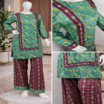 Printed Lawn Co ords set - DW26