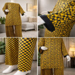 Printed Lawn Co ords set - DW27