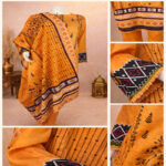 3 Piece Printed Suit - DW19