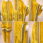 3 Piece Printed Suit - DW22