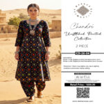 2 piece Unstitched chundri Suit - DW101
